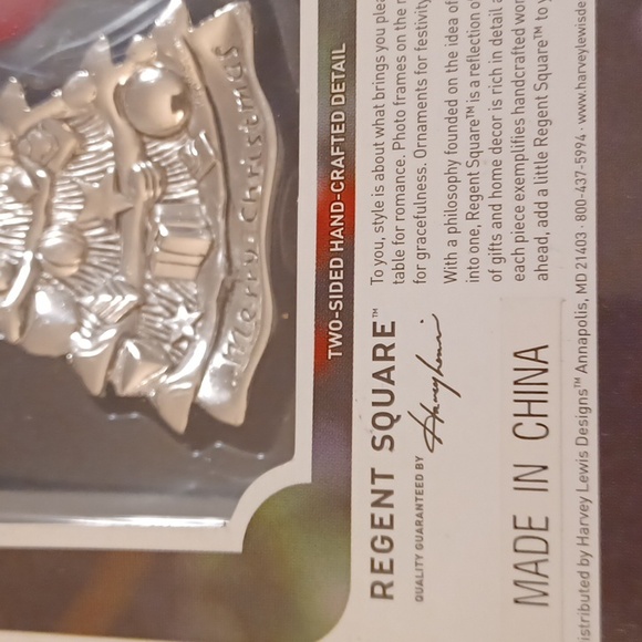 Regent Square Silver Plated Christmas Tree Jewelry Ornament Swarovski Crystal - Picture 10 of 11